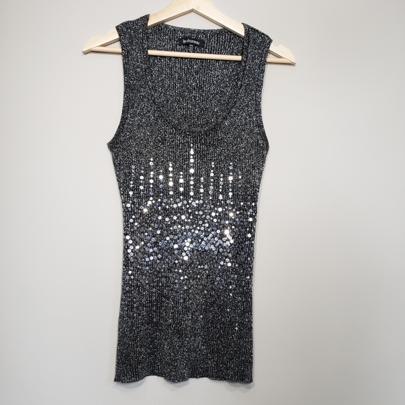 Vintage Le Chateau Sparkly Tank Top - Picture 4 of 13